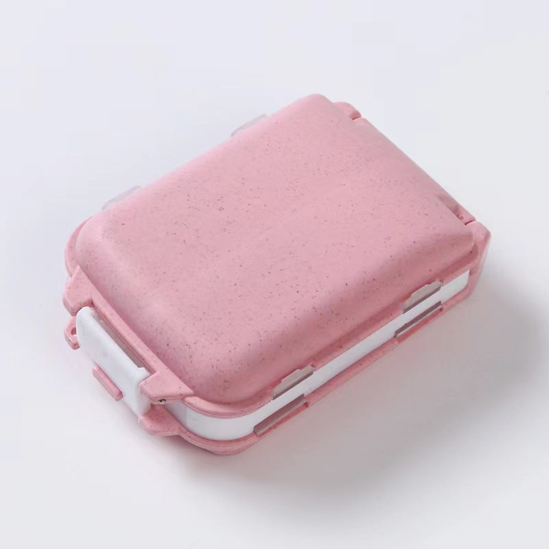 Creative sealable three-layer storage box