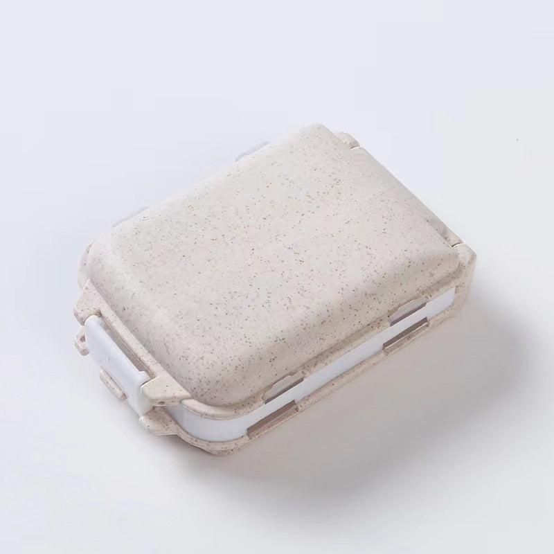 Creative sealable three-layer storage box