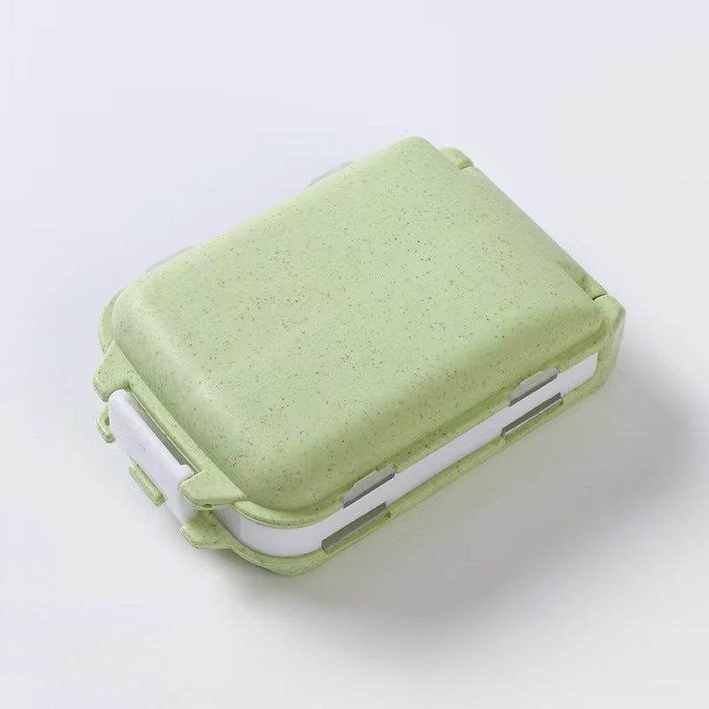 Creative sealable three-layer storage box