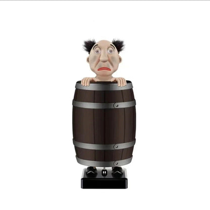 楽しいサンタがタバコを配る