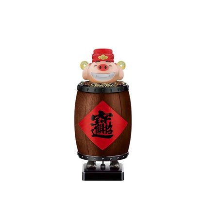 楽しいサンタがタバコを配る